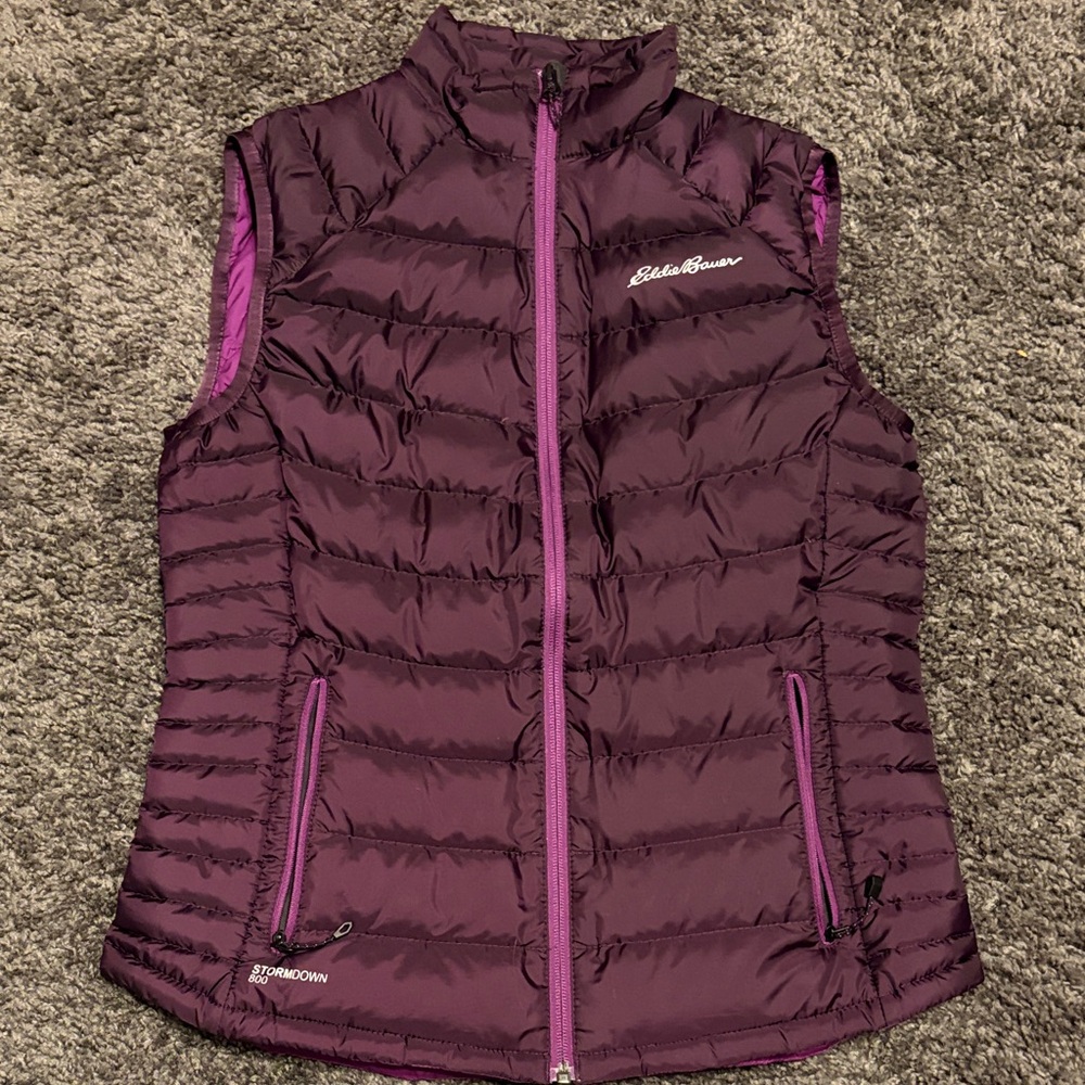 Eddie Bauer Women's Plum Quilted Vest